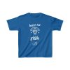 Kids Born To Fish Tee - Image 3