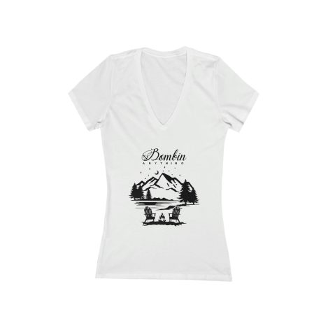 Camping V-Neck Tee