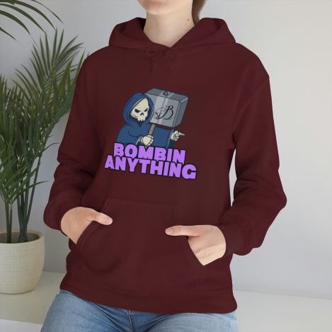 Women’s Bombin Any Hooded Sweatshirt - Image 12