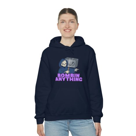 Women’s Bombin Any Hooded Sweatshirt - Image 29