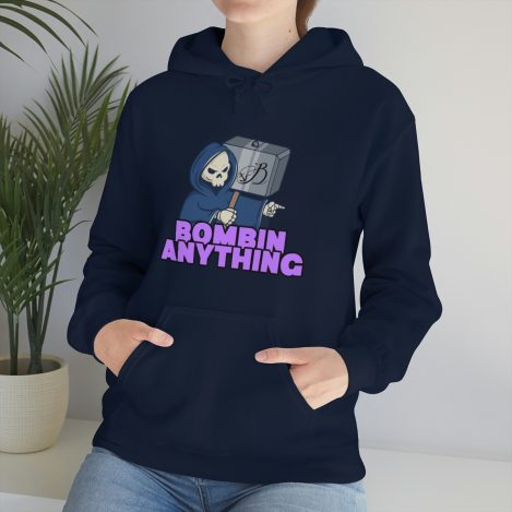 Women’s Bombin Any Hooded Sweatshirt - Image 30