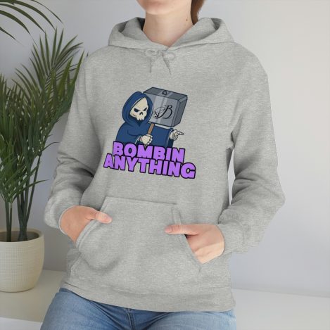 Women’s Bombin Any Hooded Sweatshirt - Image 9