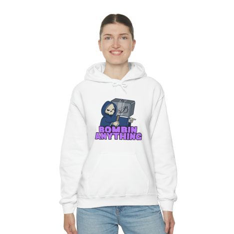 Women’s Bombin Any Hooded Sweatshirt - Image 2