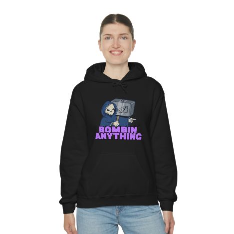 Women’s Bombin Any Hooded Sweatshirt - Image 5