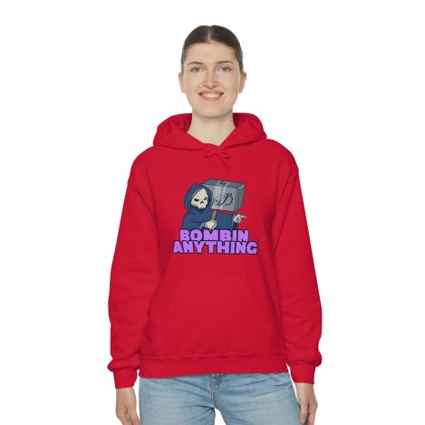 Women’s Bombin Any Hooded Sweatshirt - Image 35