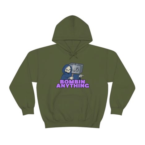 Women’s Bombin Any Hooded Sweatshirt - Image 13