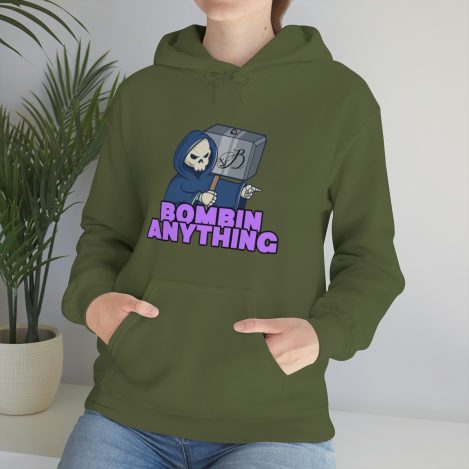 Women’s Bombin Any Hooded Sweatshirt - Image 15
