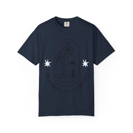 Beach Vibes Unisex T-Shirt - 'Bombin Anything' Design | Perfect for Summer, Travel & Casual Wear - Image 9